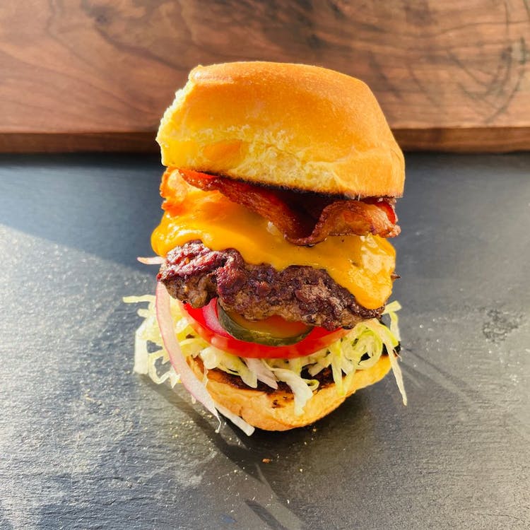 Bacon Cheese Slider image