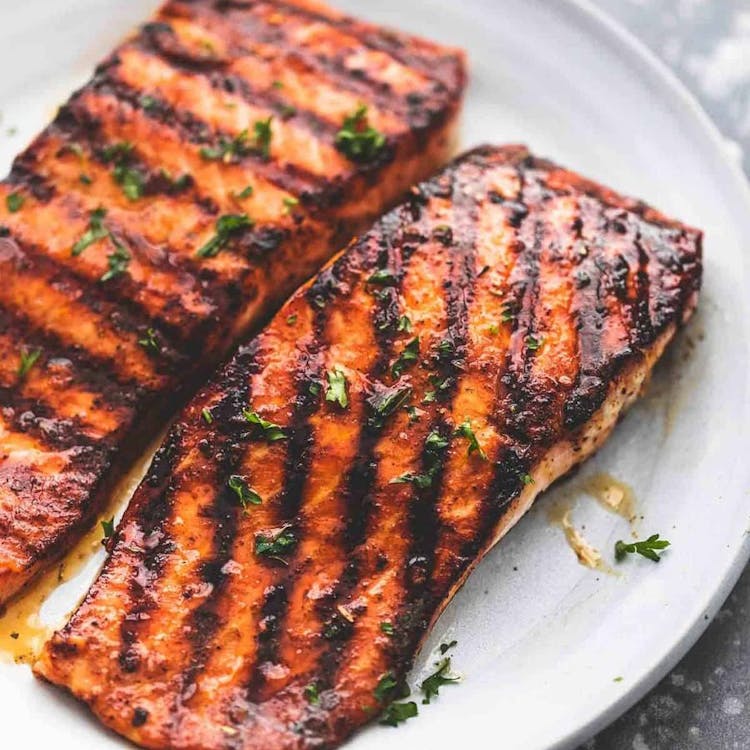 Grilled Smoked Salmon  image