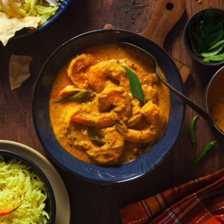 Malabari prawn curry  image