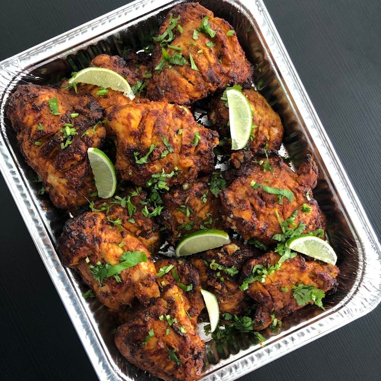Chicken Tikka Platter (12 pieces- thigh ) [Pre- order 24 hours in advance] image