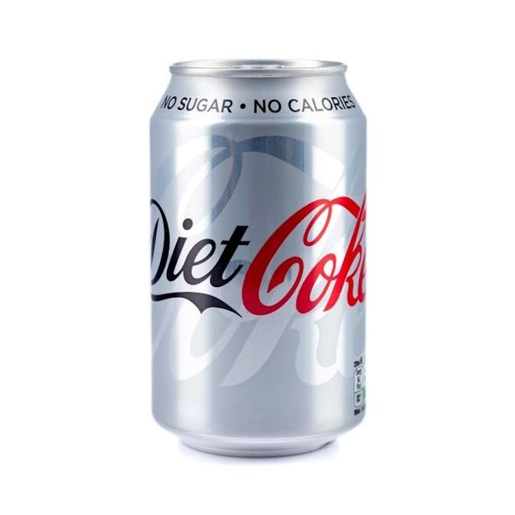 Diet - coke in can image
