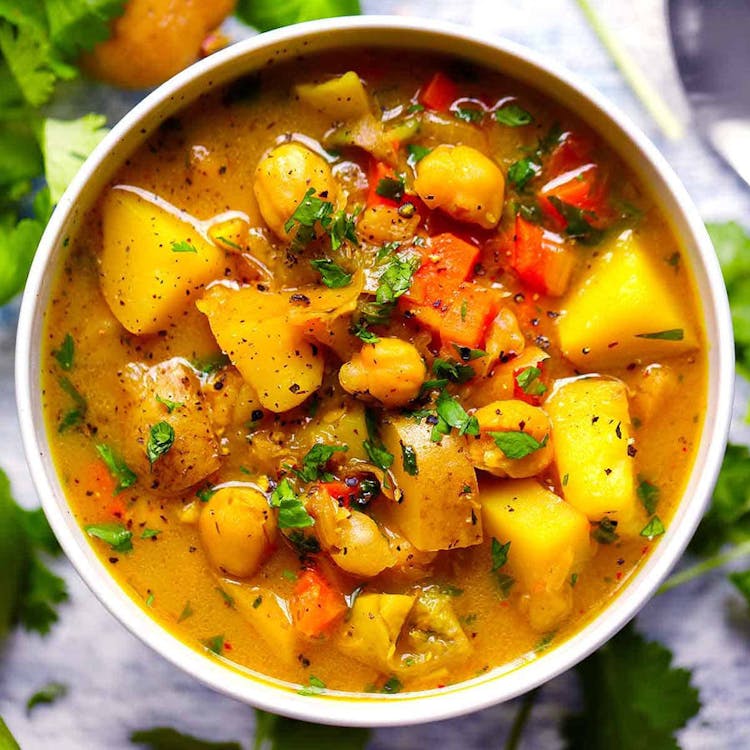 Chickpea Potato Curry image