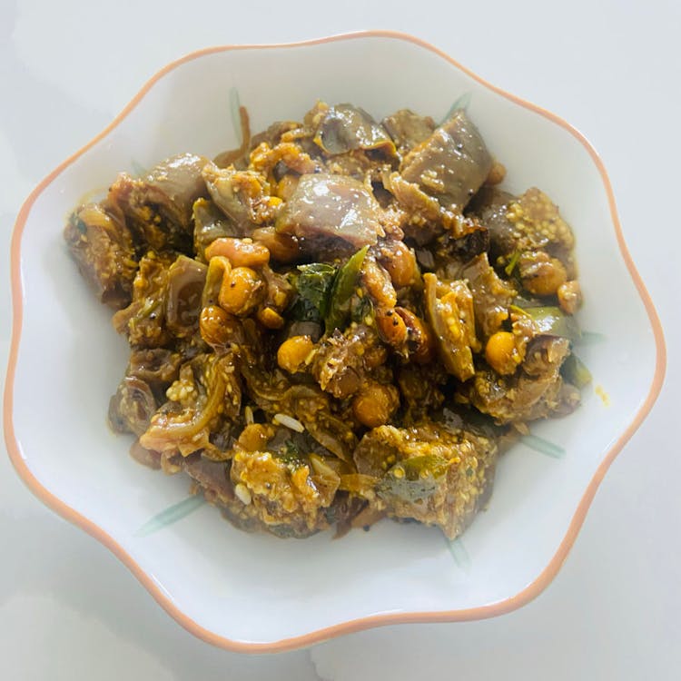 Brinjal Fry with Peanuts image