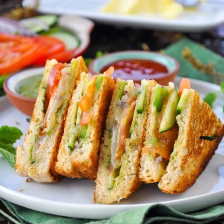Vegetable Sandwich image