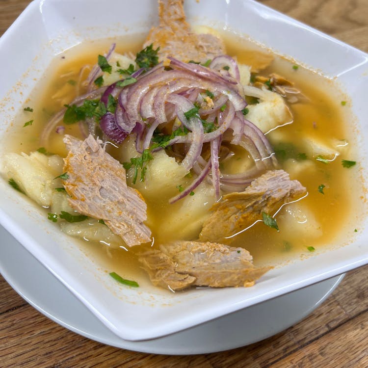 Encebollado ( Albacore Fish Soup)  image