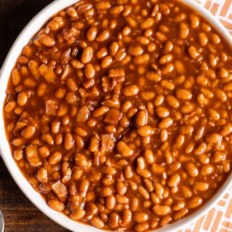 Half Pan of Baked Beans (with or Without Ground Beef) image