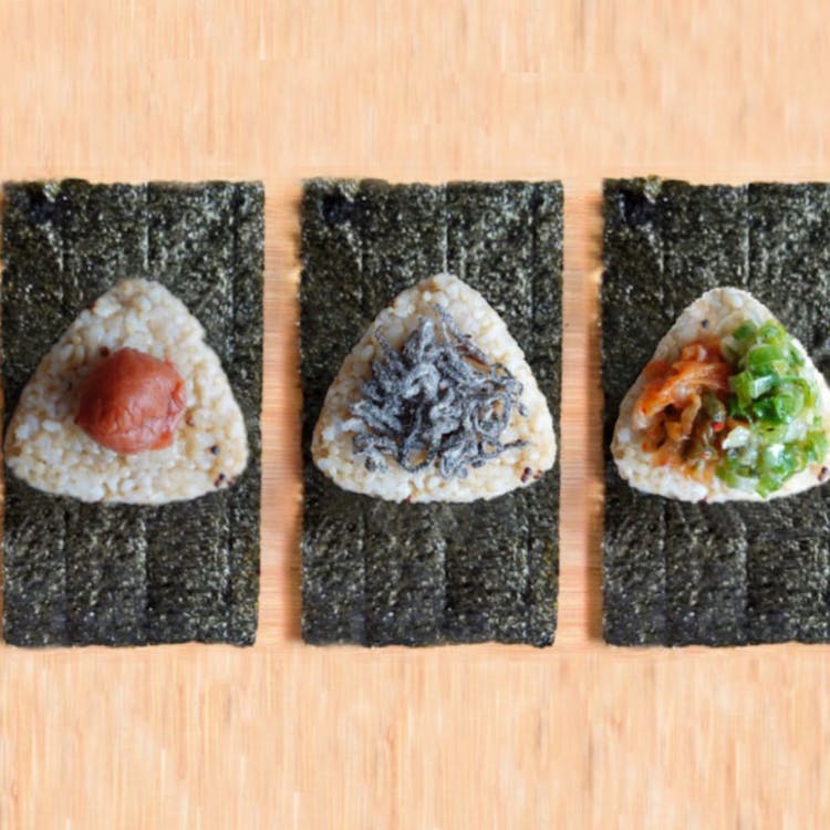 Select Your Own Hand-Made Brown Rice & Quinoa Onigiri image