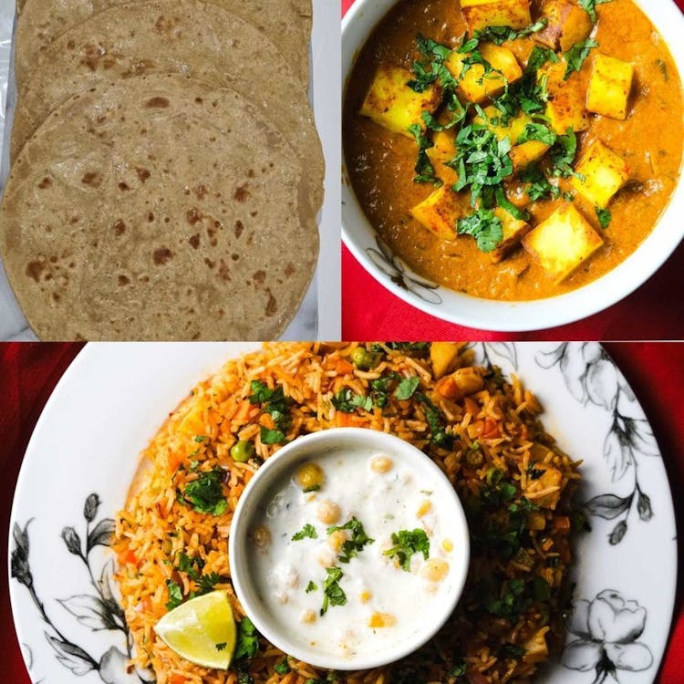 Indian Meal - Serves Two  image