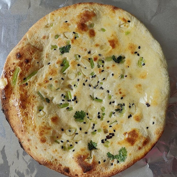 Garlic Butter Naan Bread image