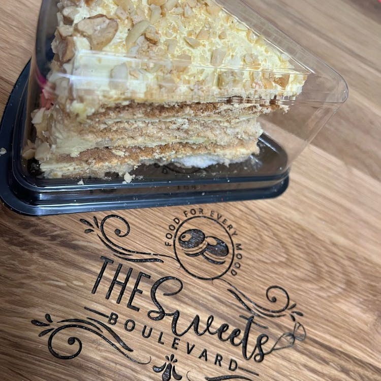 Sansrival Cake Slice image