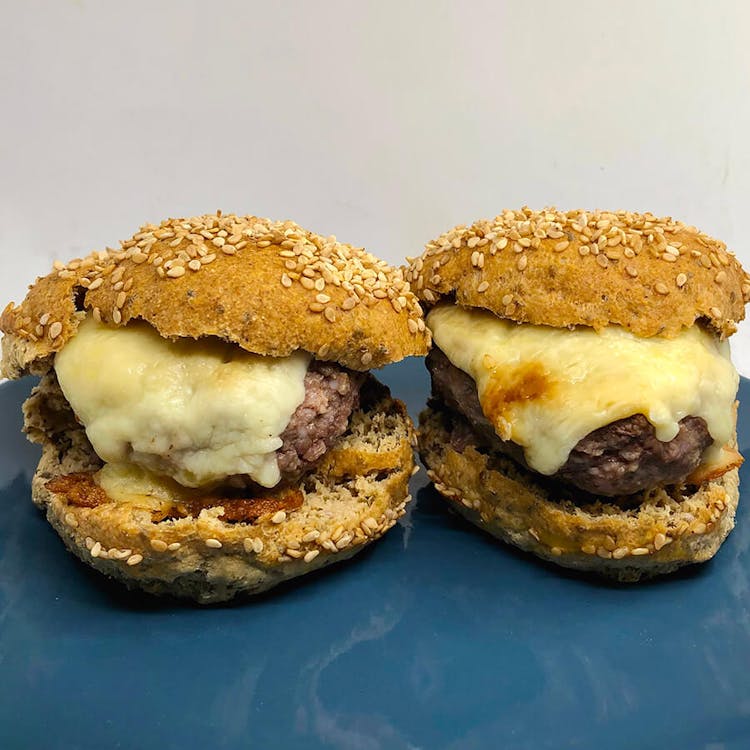 Sesame Brioche Burger Buns - 2 pc image
