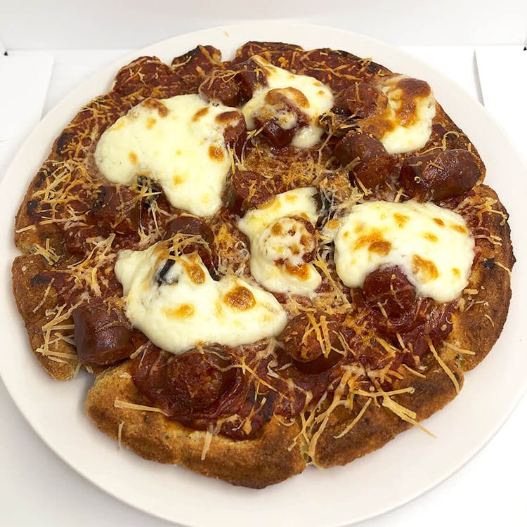 Pizza Protein Waffles - 1 pc image