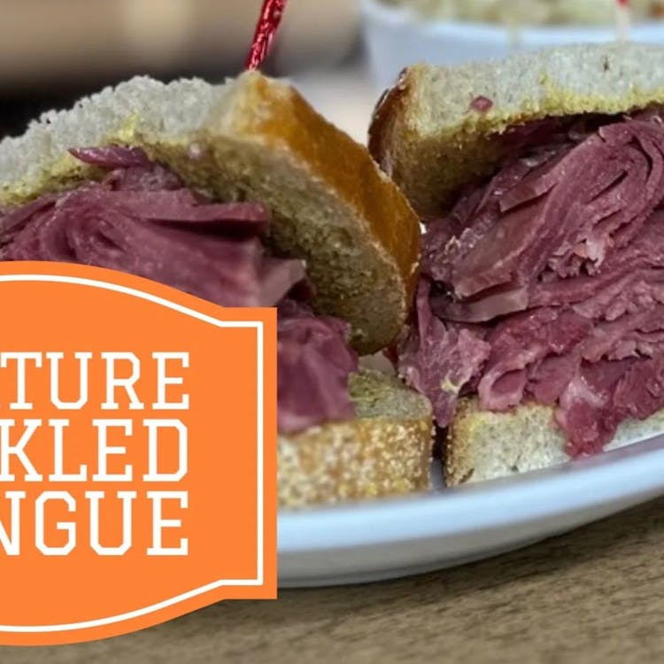 Pickled Tongue Sandwich image
