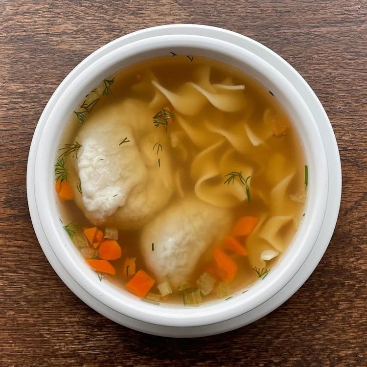 Chicken Kreplach Soup image