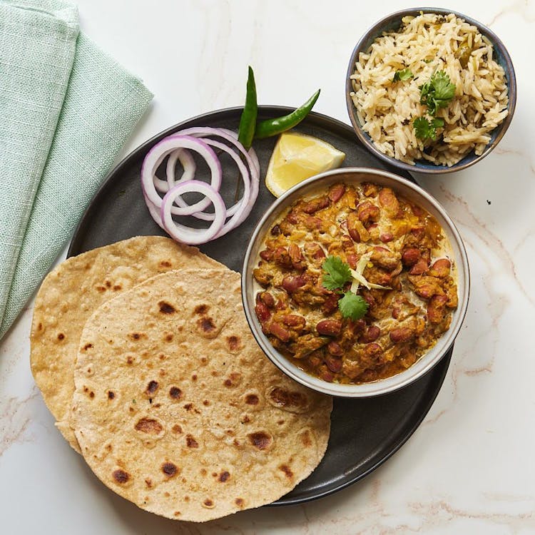 Rajma + Rice + 2 Chapati  image