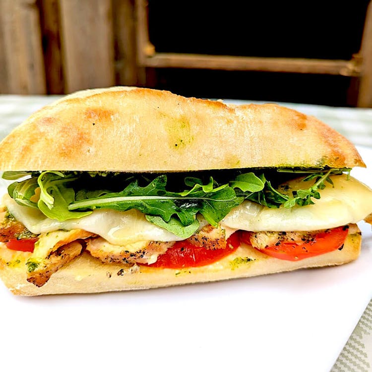 BBQ’d Chicken Pesto Sandwich image