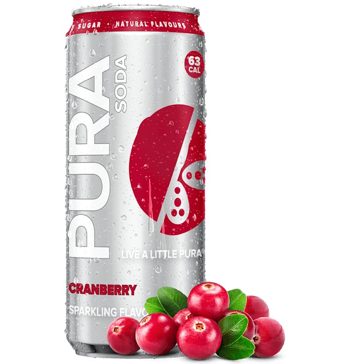Cranberry Pura Soda image
