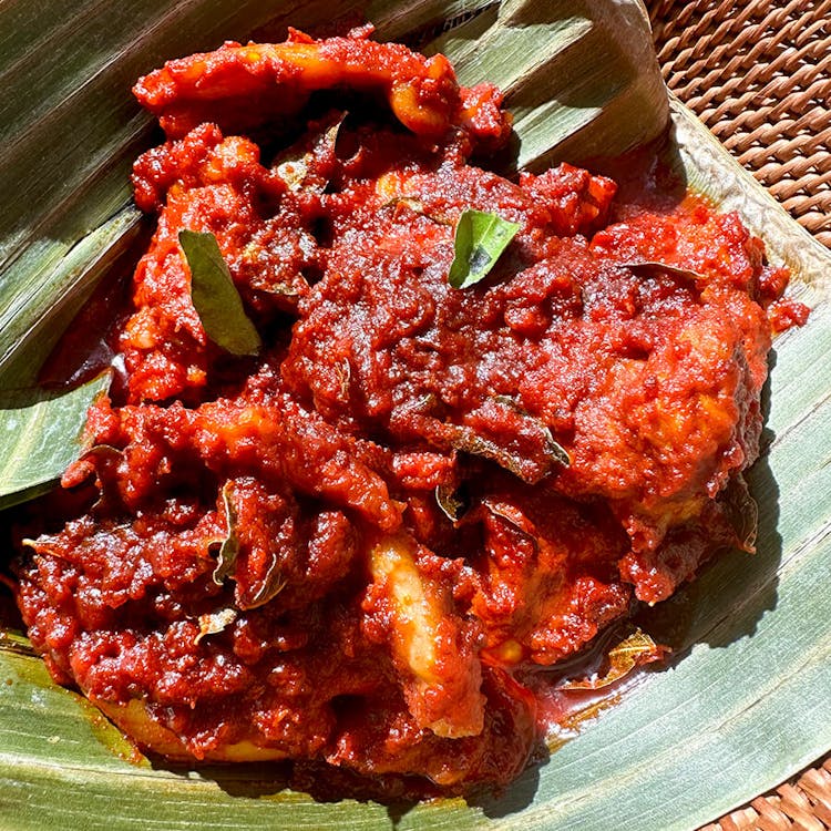 Mangalorean Spicy Chicken Ghee Roast image
