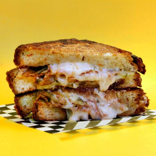 Dill Pickle Grilled Cheese image