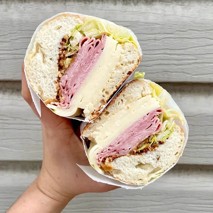 Truffle Ham & Cheese Sandwich image