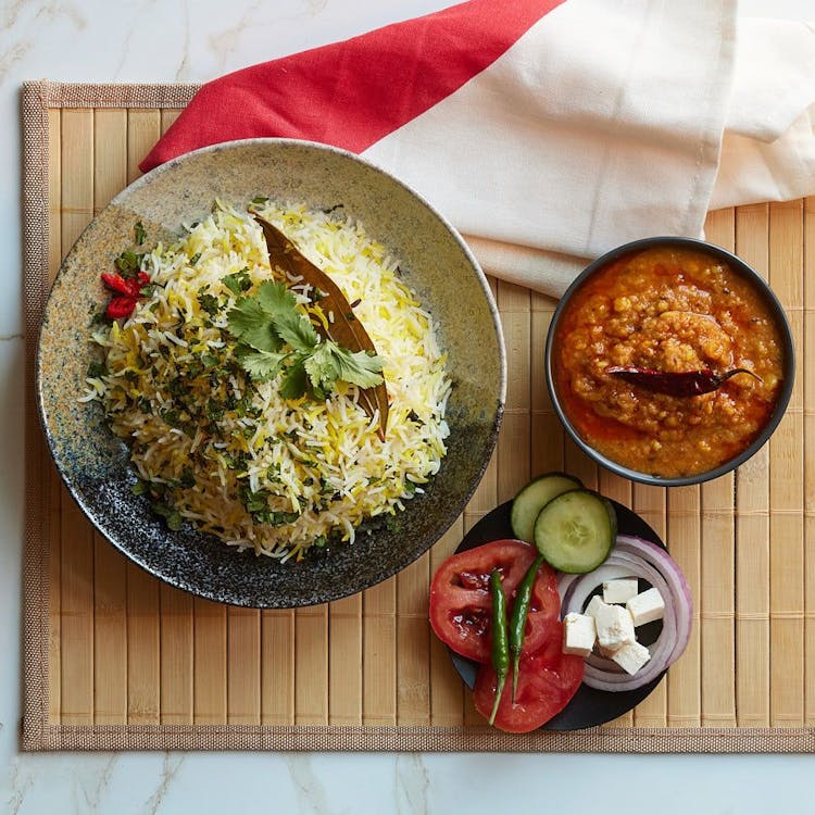 Daal Tadka + Rice image