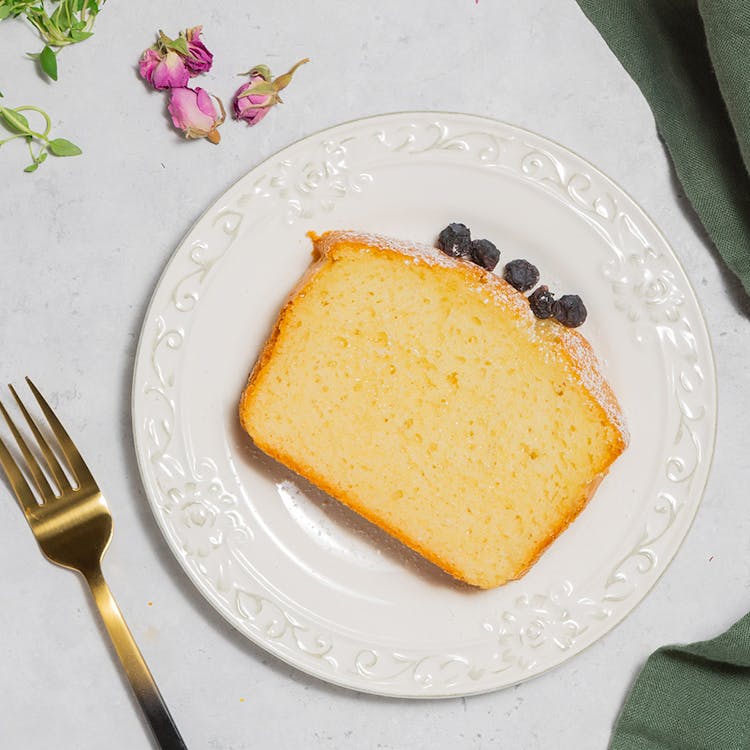 Vanilla Delight Gourmet Homemade Cake Slices image