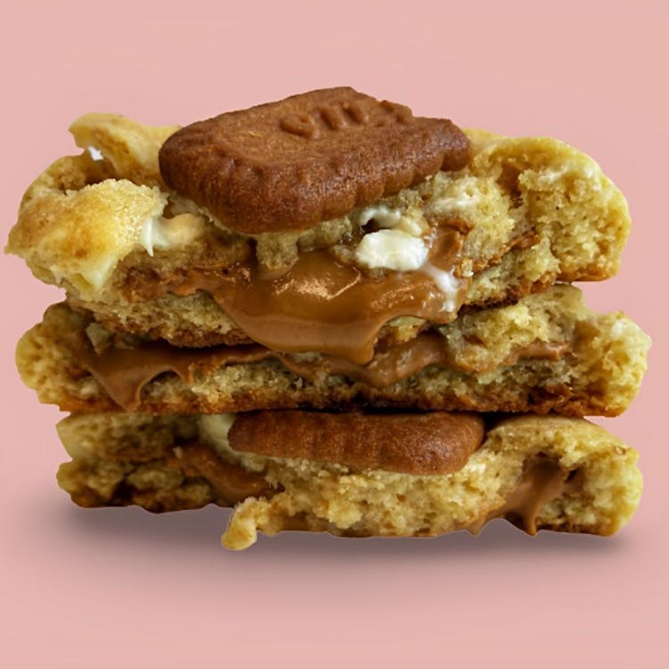 Biscoff Stuffed Cookie image
