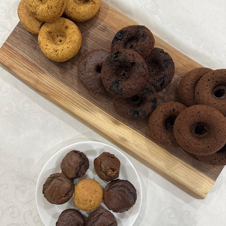 Vegan Chocolate Donuts  image