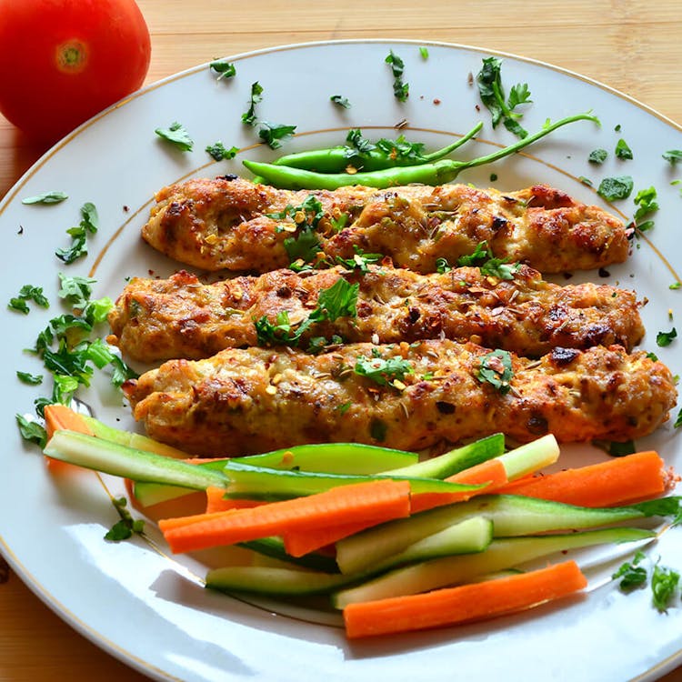 Chicken Seekh Kebab image