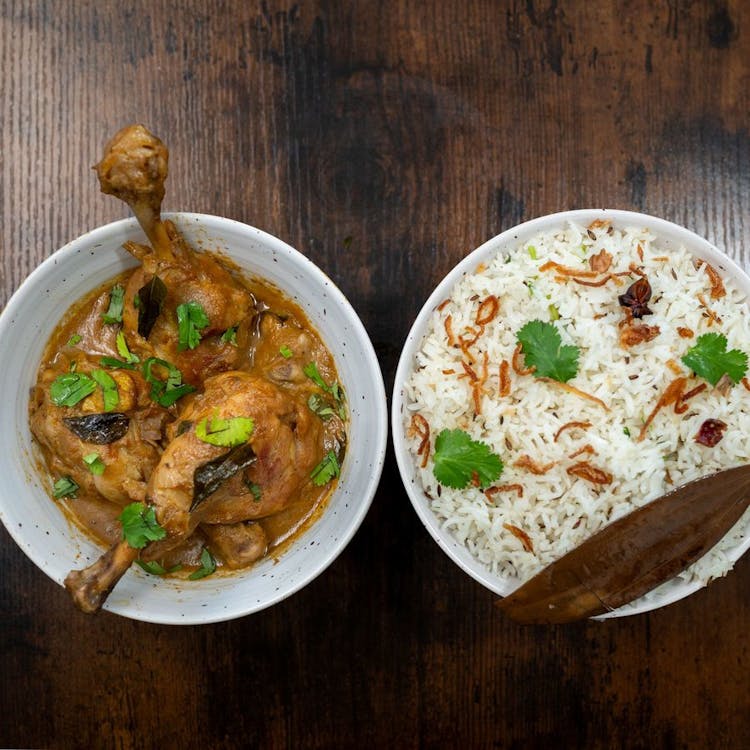 Uncle’s Chicken Curry & Jeera Rice image