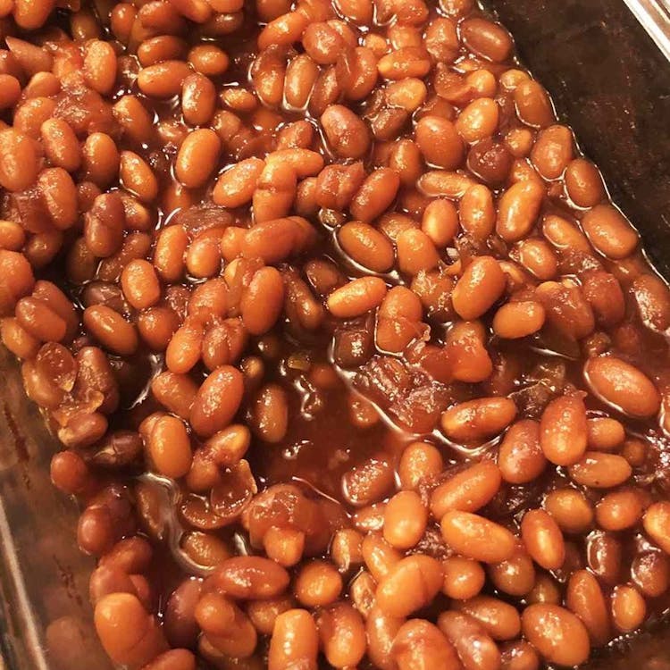 Whole Pan of Baked Beans (with or without Ground Beef) image