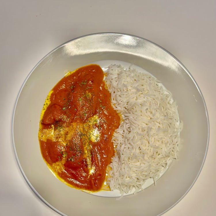 Combo: Butter Chicken with Rice image