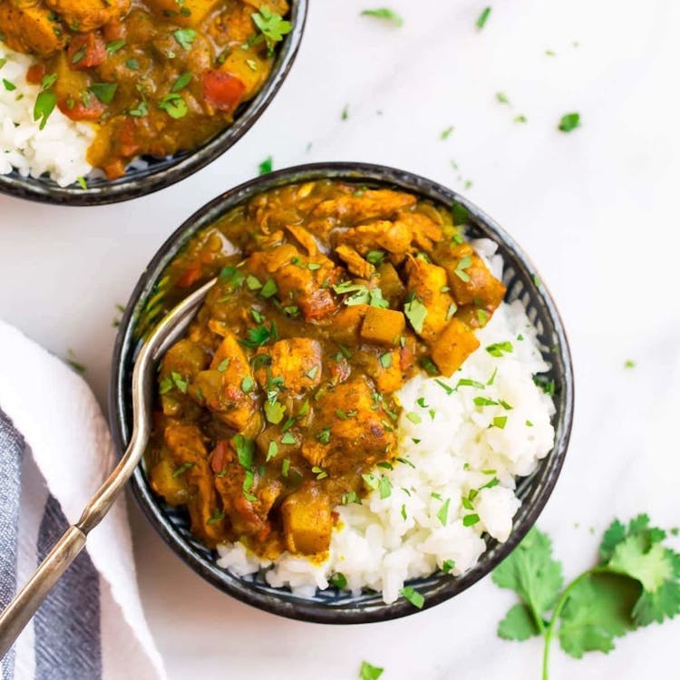 Jamaican Curry Chicken image