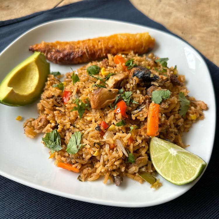 Fish Rice with Coconut Milk. image
