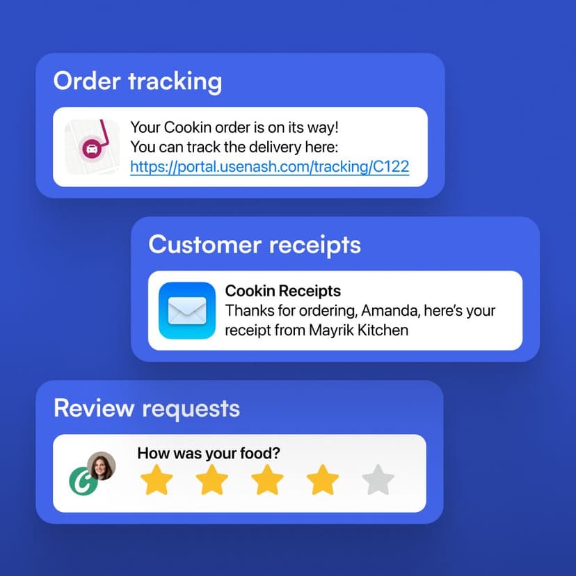 Cookin — Your online store, ready to take orders.