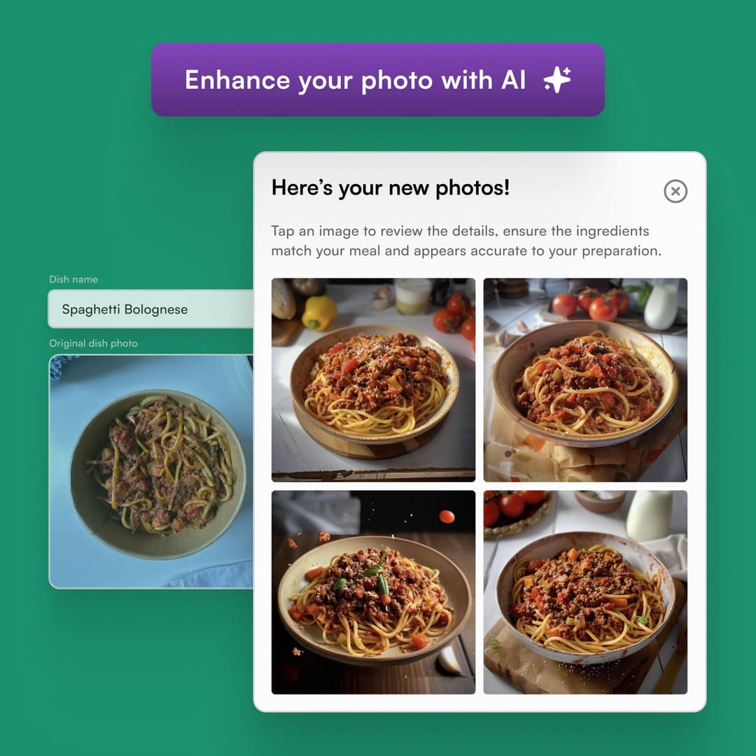 Cookin — Your online store, ready to take orders.