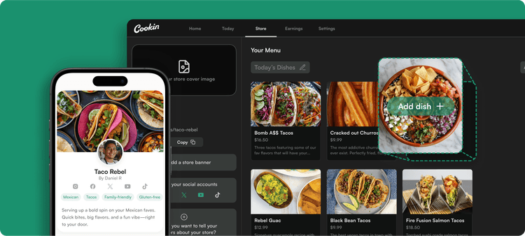 Cookin — Every essential feature for your food business