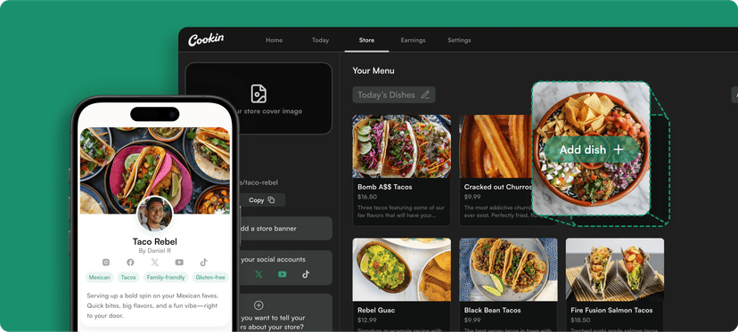 Cookin — Every essential feature for your food business